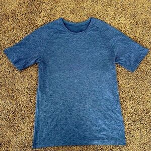 Lululemon Men's Metal Vent Tech Short Sleeve (Midnight Shadow/Tempest Blue, S)